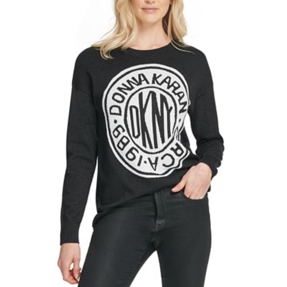 dkny logo sweatshirt